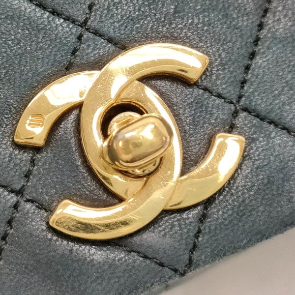 CHANEL CC Matelasse Full Flap Chain Shoulder Bag Leather GHW - Picture 12 of 15